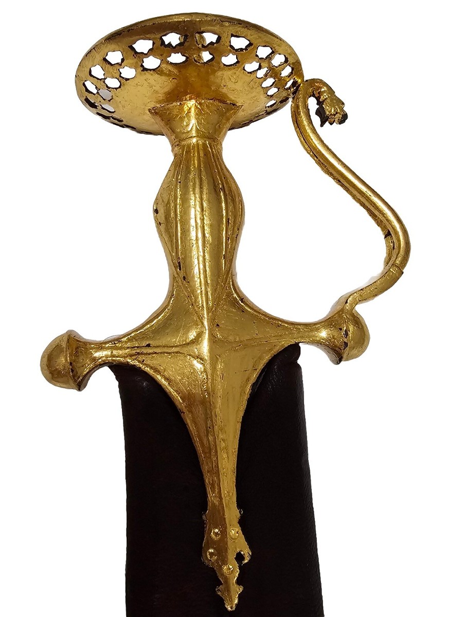 Old Antique Damascus Sword Tulwar Kirpan Zohar Fouladi Wootz Type