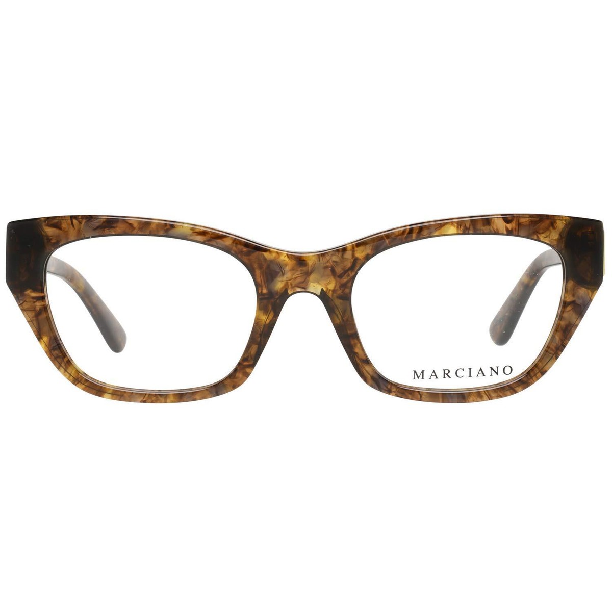 New Marciano by Guess GM-0361 092 Crystal Brown & Blue Eyeglasses 52/21/140 Guess By Marciano GM50003 Eyeglasses | Select Eyewear main image 2