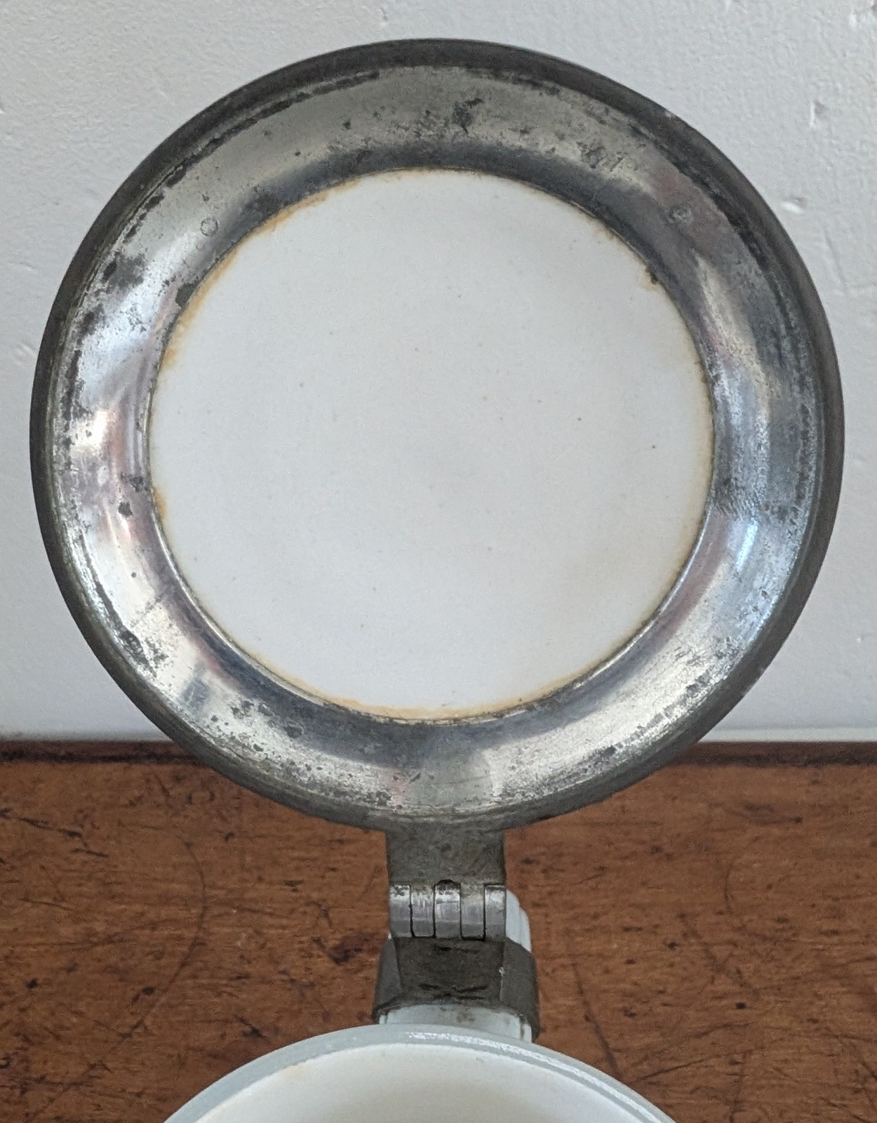 Antique c 1904 Mettlach No. 2833 lidded Beer Stein 1/2 liter~Girl and Song Verse