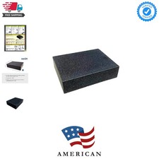 6" X 8" X 2" Granite Surface Plate, Grade B, 0 Ledge