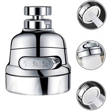 360 Degree Rotating Faucet Movable Kitchen Tap Head Water Saving Nozzle Sprayer