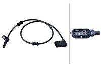 Hinterachse Hella 6PU 358 216-201 Sensor, Raddrehzahl FüR MERCEDES-BENZ