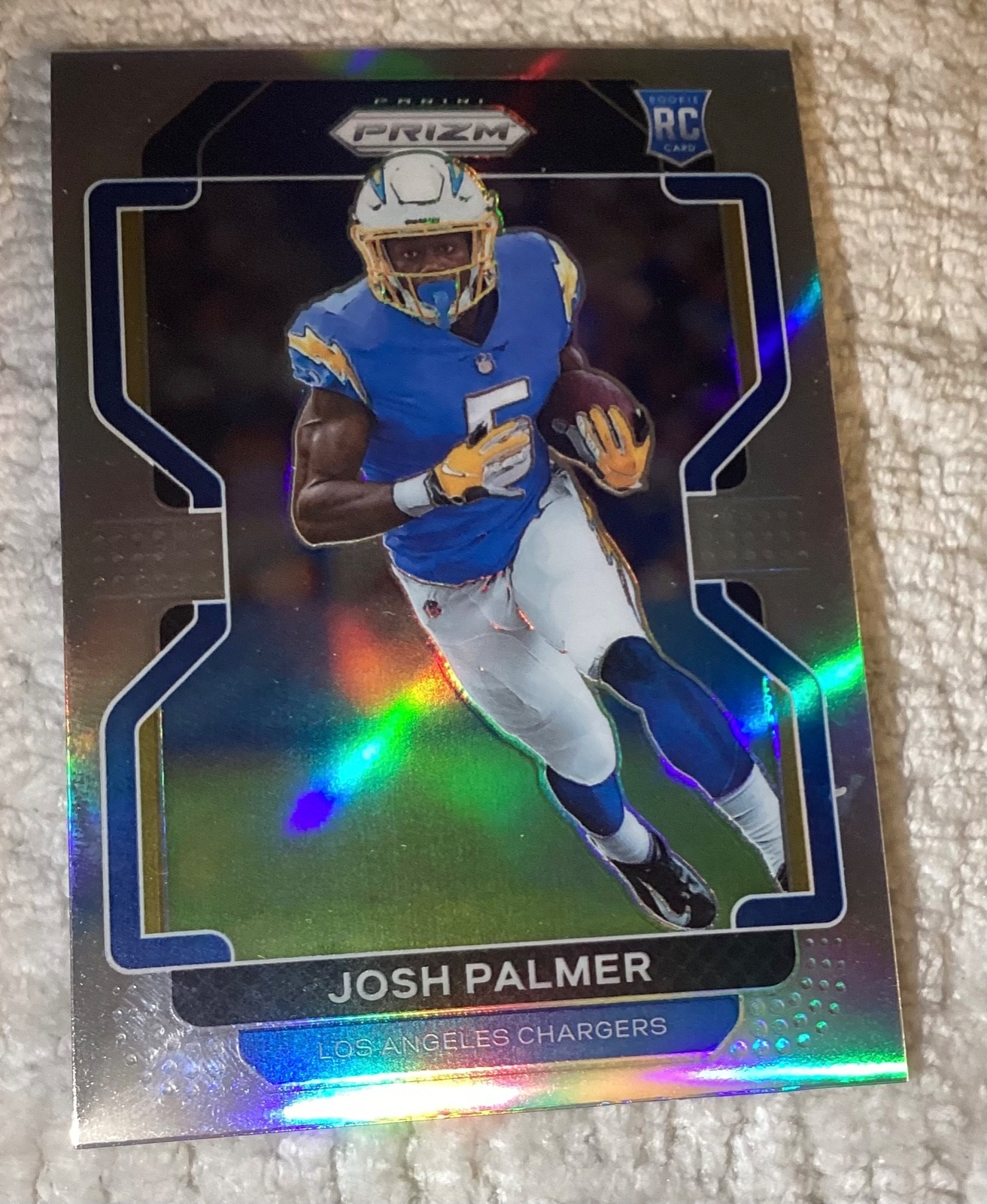2021 Panini Prizm Rookie Silver Josh Palmer #359 Rookie Card RC Bills-Chargers