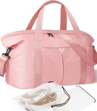 Duffle Bag for Travel, Carry-on Travel Bag with Trolley Sleeve, Sport Gym Bag