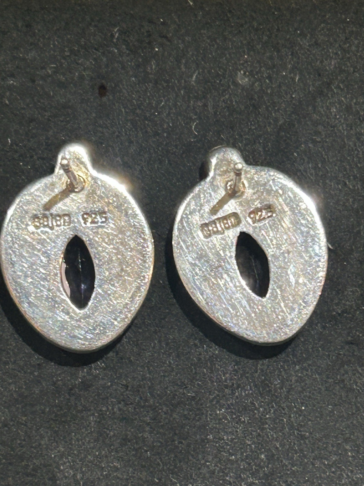 Sajen Solid Sterling Silver Post Earrings With Ma… - image 10