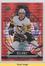 2022-23 Upper Deck Allure Red Rainbow Sidney Crosby #84 READ 16k2
