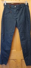 Pantalones Jodhpur 28"W Azul Marino Denim Derby House Cabalgata