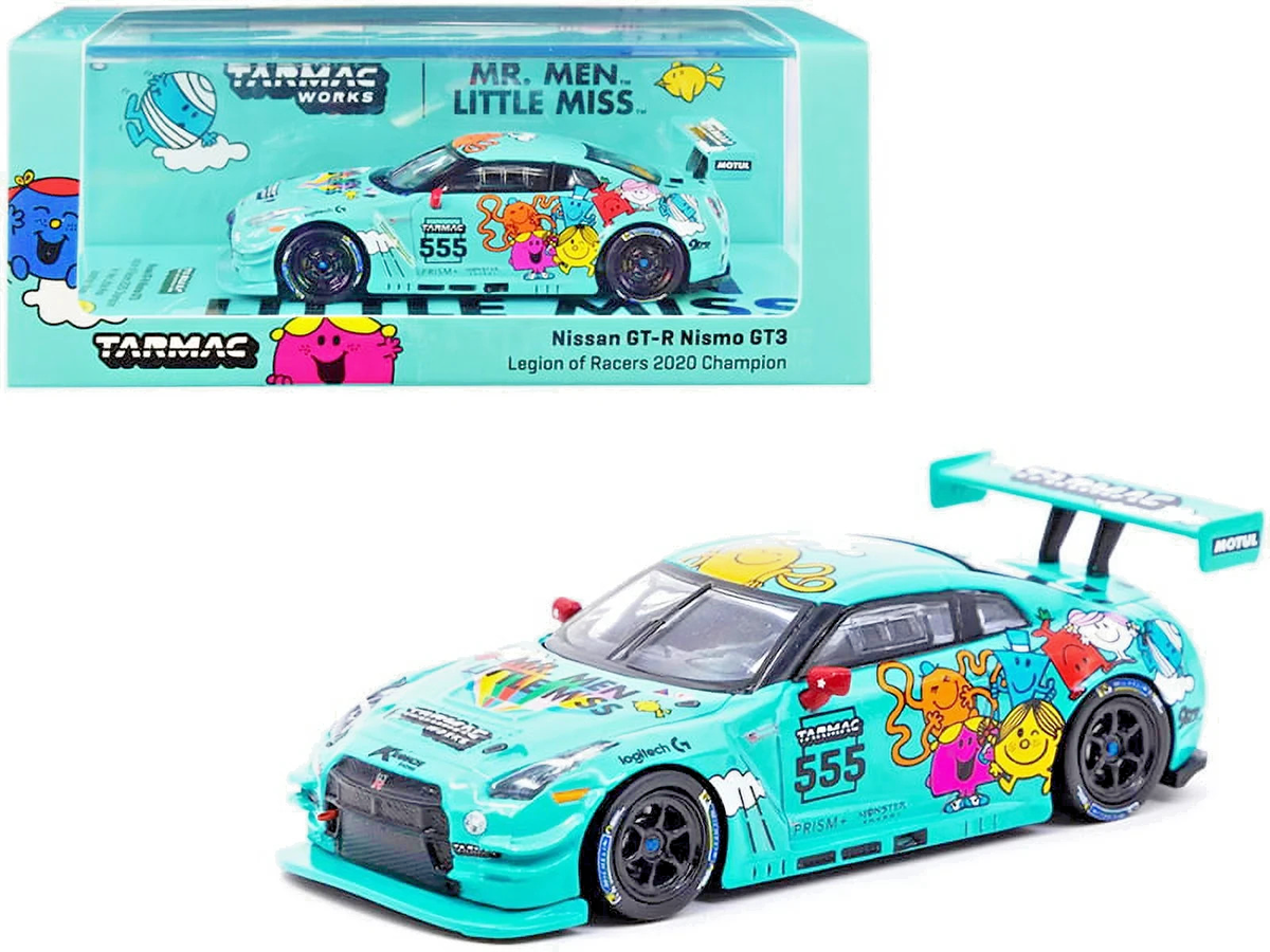 Tarmac Works NISSAN GT-R NISMO GT3 1:64 #555 LEGION OF RACERS 2020