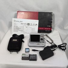 CASIO EXILIM EX-Z57 5.0MP Compact Digital Camera Silver w/ Box