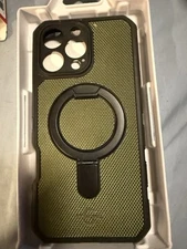 ITSKINS Force_R Nylon Case For iPhone 16 Pro Max Lifetime Warranty New $70 Green