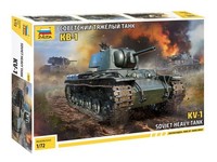 Zvezda 5070 1/72 KV-1 Panzer Wwii Bausatz