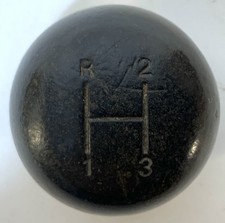Vintage 3 Speed Knob Shifter Reverse H Pattern Hotrod Rat Rod Flat Bottom Mopar Vintage 3 Speed Knob Shifter Reverse H Pattern Hotrod Rat Rod Flat Bottom Mopar