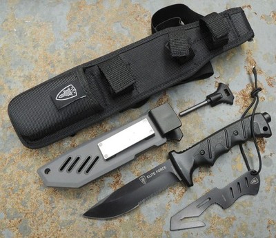 Elite Force EF703 Messer Outdoor Set Feuerstarter Scheide Outdoormesser