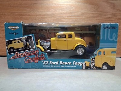 【絶版 限定】 Ertl '32 Ford Deuce Coupe 1/18 32 Ford Deuce Coupe ERTL American Graffit 1 18 for sale online | eBay