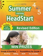 Summer Learning HeadStart, Grade 4 to 5: Fun Activities Plus Math, Reading, ...