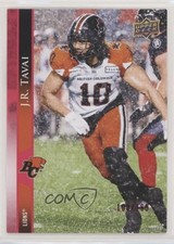 2021 Upper Deck CFL Red 100/165 JR Tavai #33 0it0