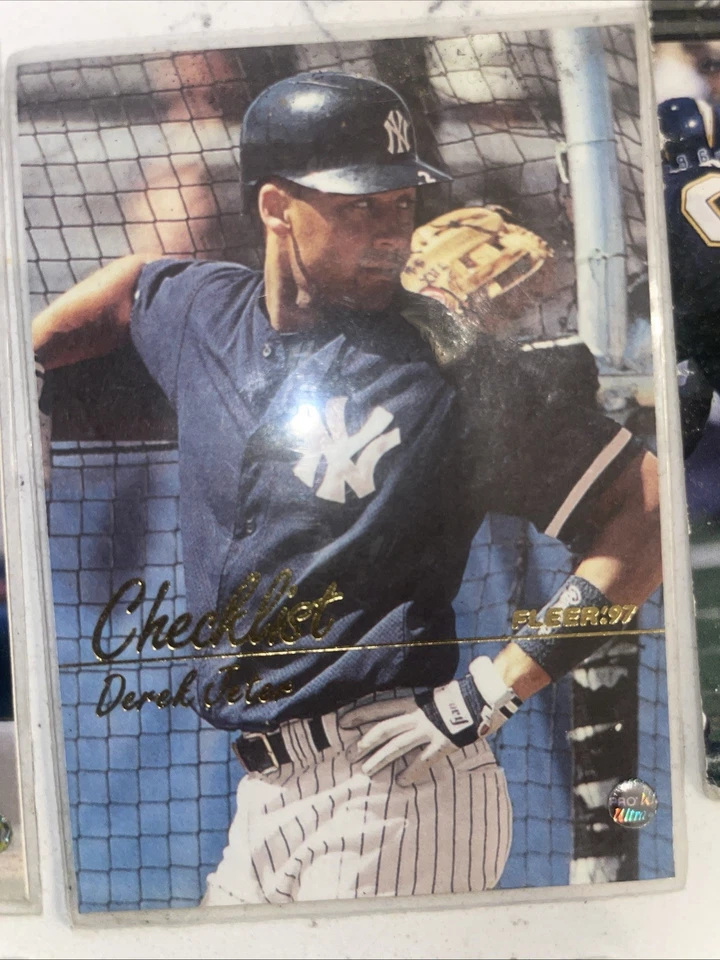 老式老式棒球体育交易美国职棒大联盟卡18张套装无双打外观! — 第 3/4 张图片