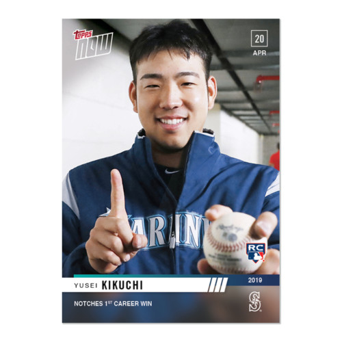 2019 Topps Now 115 Yusei Kikuchi