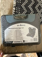 Anvil 76-Piece Homeowner's Tool Set A76H0S Brand New