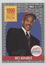 1990-91 NBA Hoops 1990 Lottery Pick Bo Kimble #397 0b2d