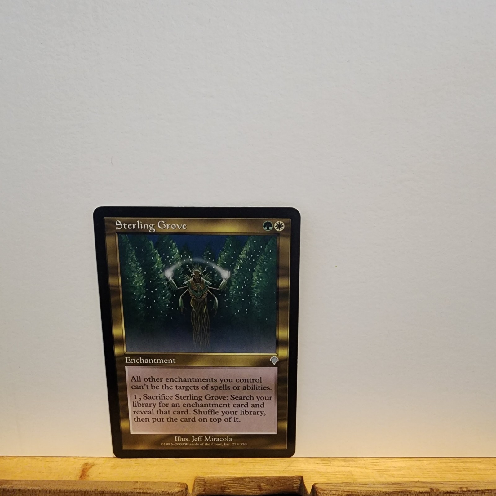 STERLING GROVE uncommon INVASION Magic the Gathering Unplayed Near MInt
