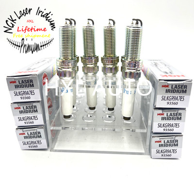 Spark Plug-Laser Iridium High Ignitability NGK 93560 Set of 6Pcs
