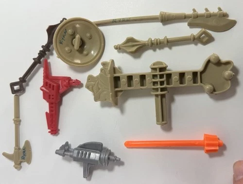 Vintage Masters of the Universe MOTU Weapons & Accessories Lot 80s Mattel Parts