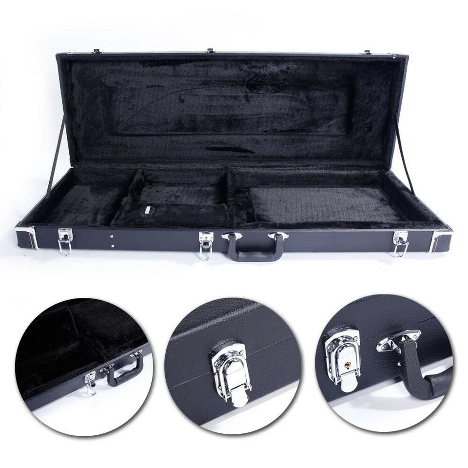 New Flat Surface Simple Style for GST GTL 170 SG Electric Guitar Hard Shell Case