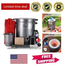 6 KG Upgraded Propane Melting Furnace Kit for Precious Metals Casting & Smelting