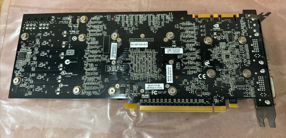 EVGA Nvidia GeForce GTX 275 896-P3-1170-AR 896MB GDDR3 Video card - Image 4 of 4