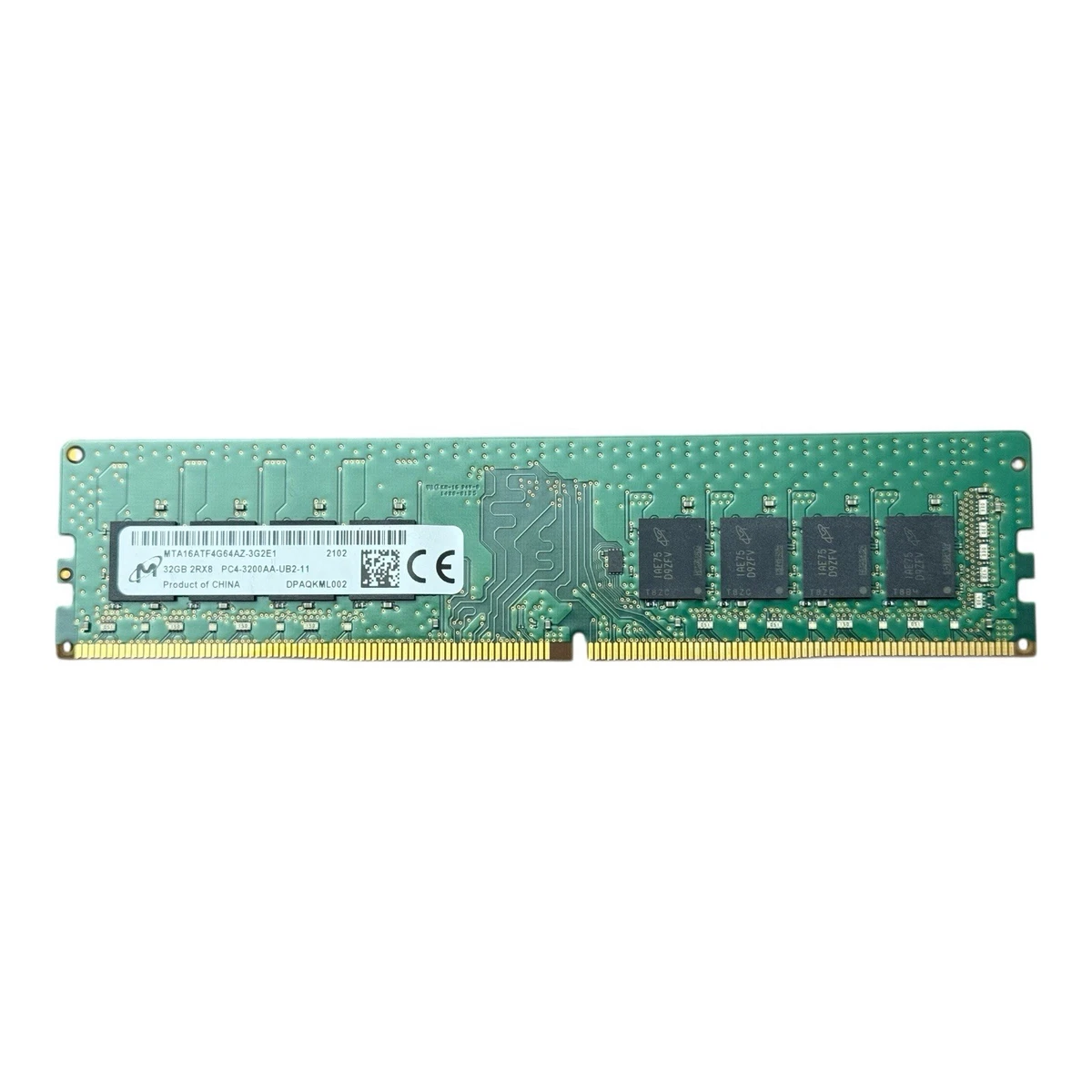 あ*ら様 Micron DDR4 32GB 3200MHz ( 16GBx2枚) Preços baixos em Micron DDR4 SDRAM 32 Gb de capacidade Total de