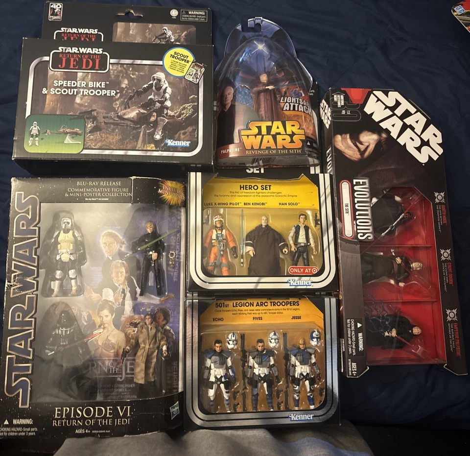 Star Wars 3.75 1:18 Action Figure Scale Lot Read Description Below - Image 2 of 4