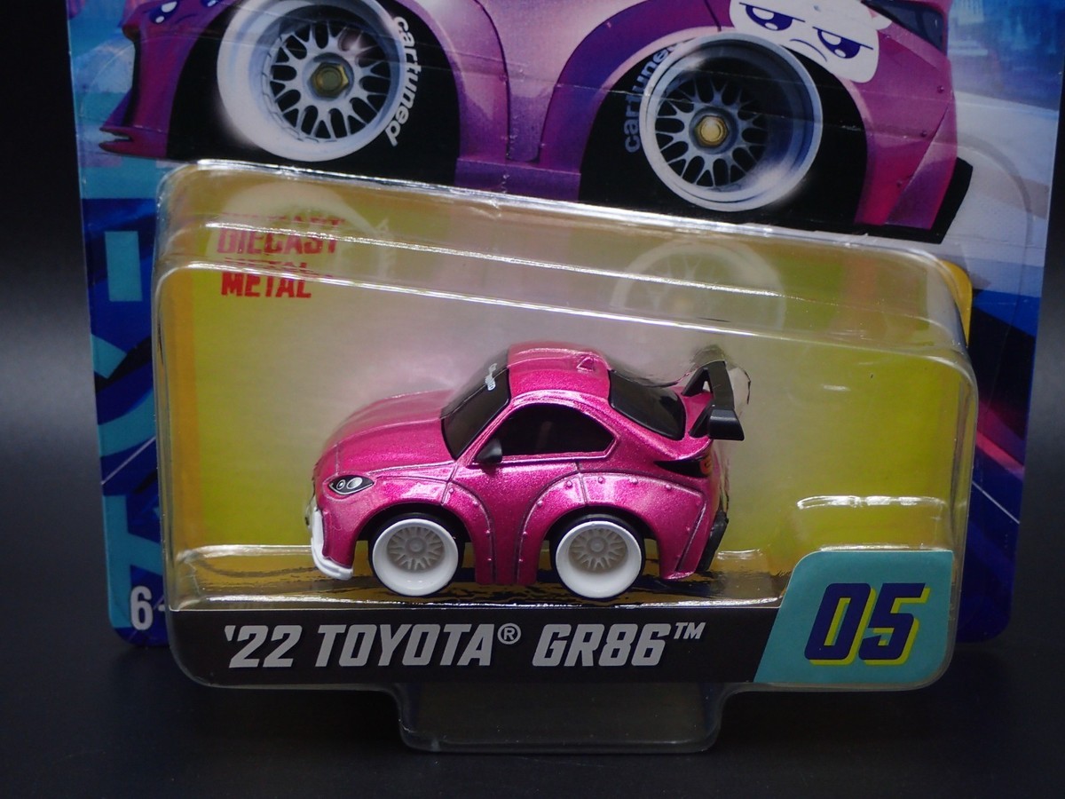 2025 CAR TUNED JDM SERIES 2 #05 2022 TOYOTA GR86 PINK DIECAST CAR