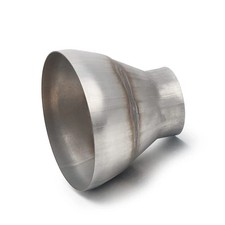 Exhaust Pipe Reducer 2.5 To 5 Od 4 Length 304 Stainless Steel