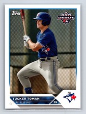 2023 Topps Pro Debut - Tucker Toman #PD-8 (RC)