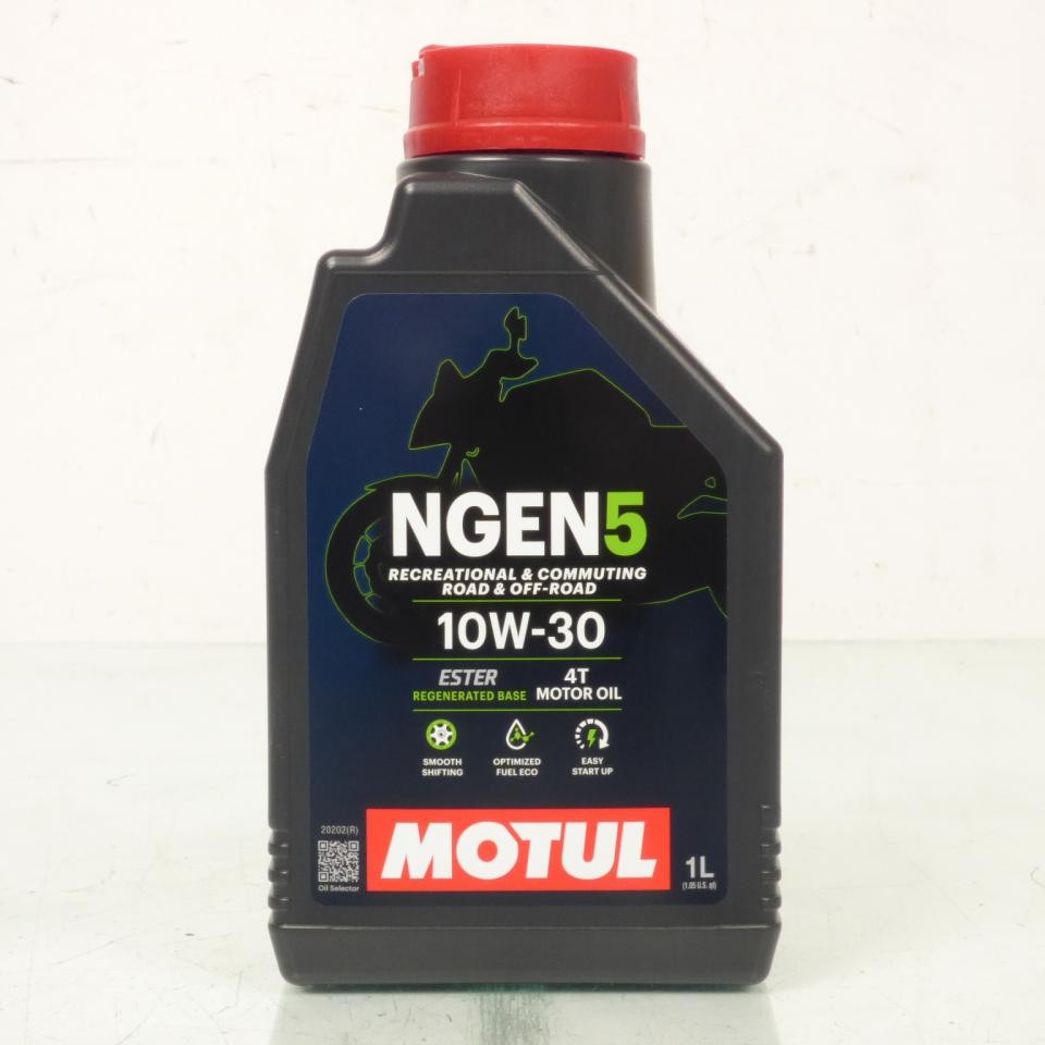 Motul NGEN 5 10W30 huile moto 4T lubrifiant moteur 10W-30 API SP 1L