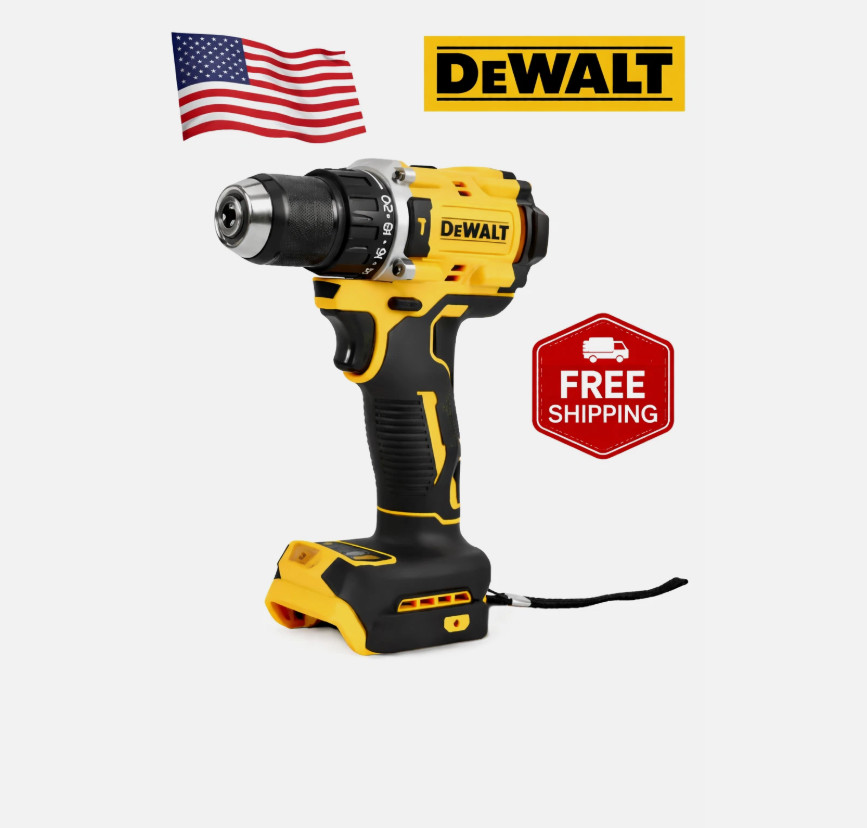 DEWALT DCD805 20V Max XR Brushless Cordless 1/2 in. Hammer Drill/Driver (Tool...
