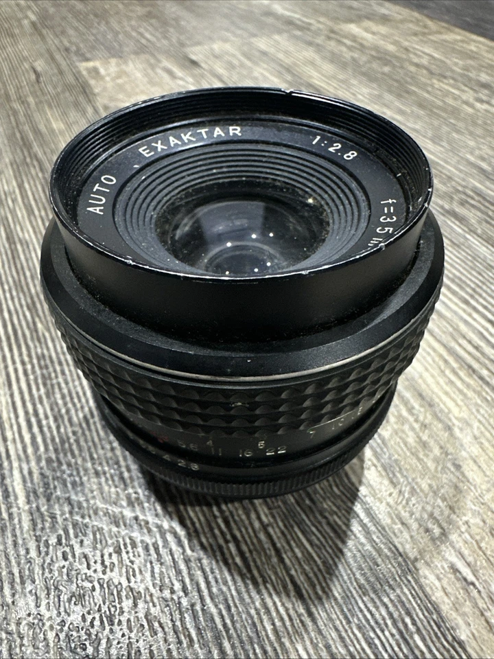 Auto Exaktar 35mm F/2.8 Wide Angle Lens M42 - Image 2 of 4