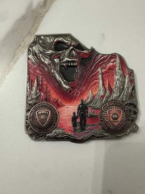 #ad SUMTER POLICE DEPARTMENT SRO SERIALIZED HUGE Delta DESIGN Police Challenge Coin $175.00