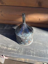 Hand Made Primitive Soldered Copper Moonshine Whiskey Still Funnel- 5" Diameter