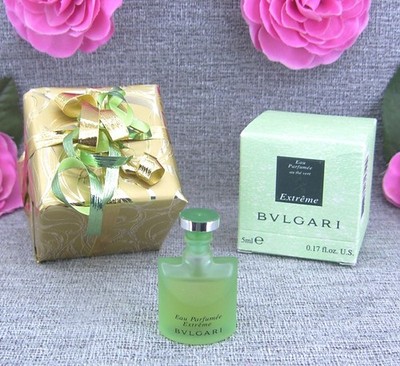 BVLGARI Eau Parfumee Au the Vert Extreme 5 ml  Miniatur   Bulgari au the Vert