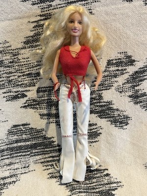 Vintage BRITNEY SPEARS Doll Lucky Red Top White Pants Oops!  I Did It Again Doll