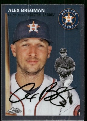 Alex Bregman - 2023 Topps Chrome Baseball - 1954 Design #258