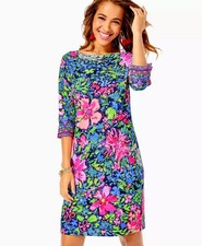 NWOT Lilly Pulitzer Women Small Sophie Dress Athleisure Vacation Relax Soft