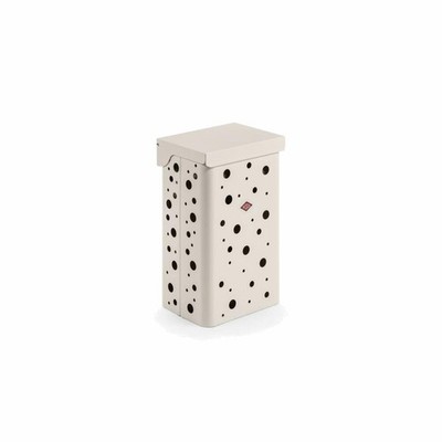 Wesco Wäschebox Single Sand matt, Wäschesammler, Stahlblech, 32 L, 8011803