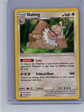 POKEMON SLAKING 115/168 CELESTIAL STORM REVERSE HOLO MP on eBay