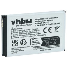 Batería para Creative Zen Micro Photo MP3 700mAh
