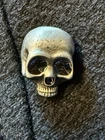 Metal Gothic Skull Steampunk Pin Badge
