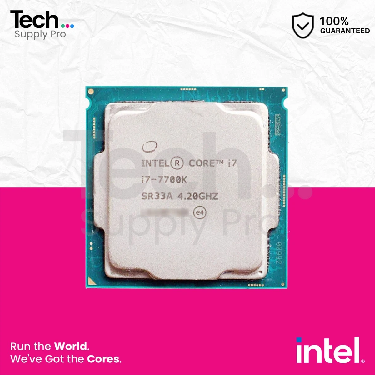 More than 3.5 GHz Intel Core i7-7700K Processor Model LGA 1151/H4