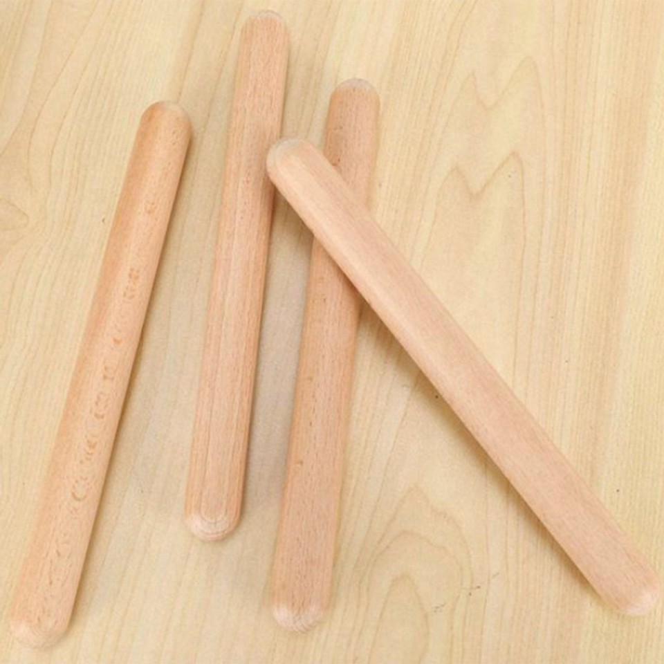 Rhythm Music Lummi Sticks for Kids, 32 Pack Sticks with Carry Bag, 8 ...
